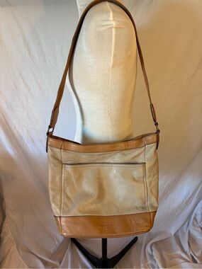 Margot New York Pebbled Genuine Leather Shoulder Bag
